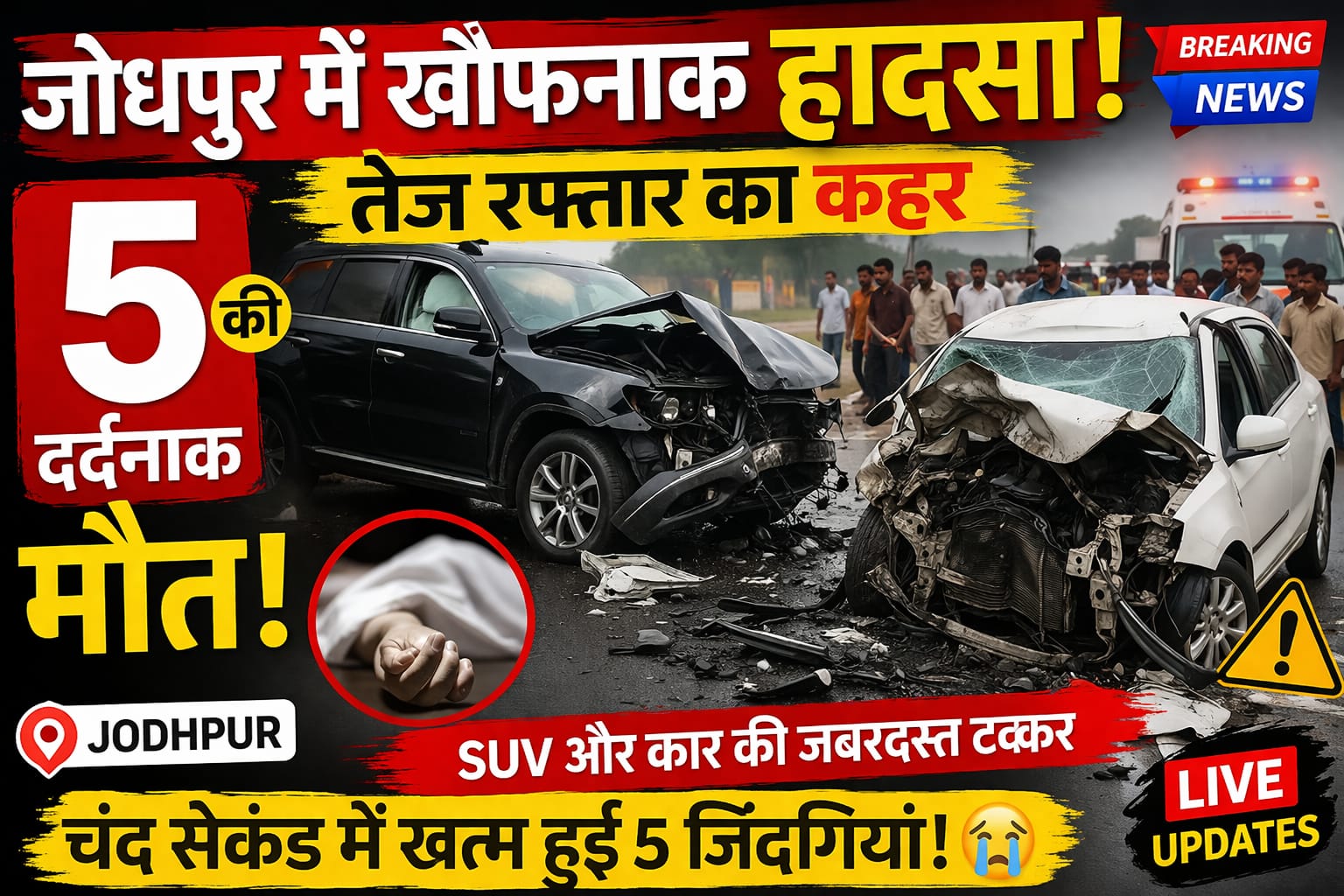 Jodhpur Road Accident 2026