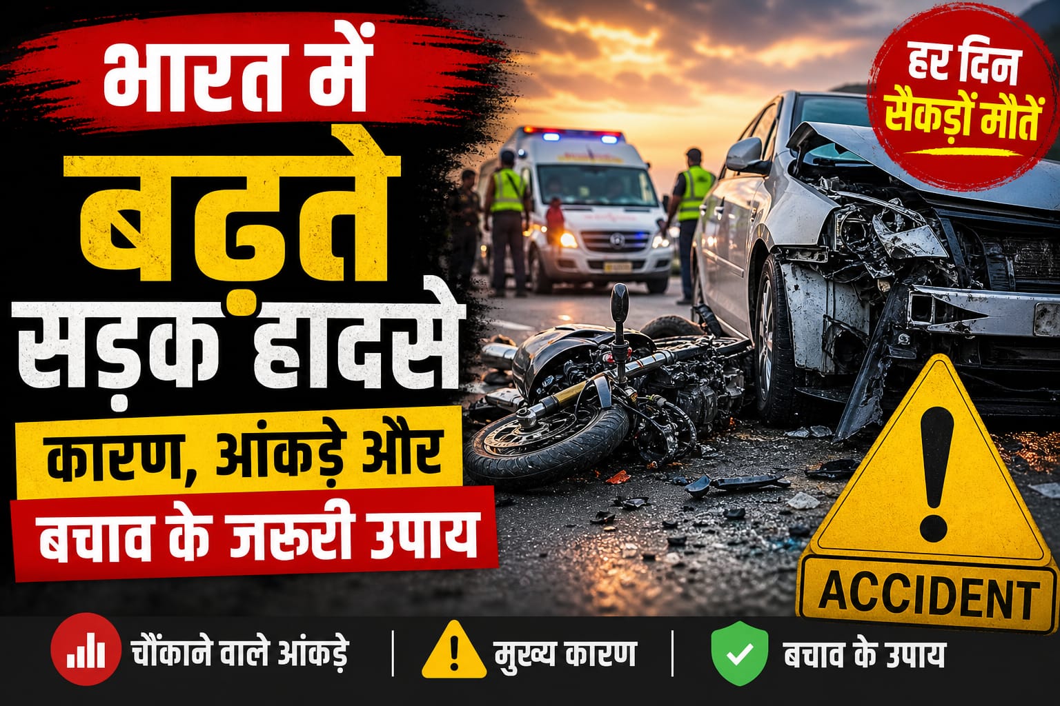 भारत में सड़क हादसे