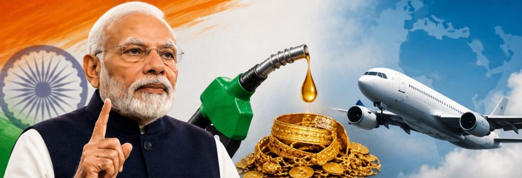 मोदी की अपील पेट्रोल डीजल कम इस्तेमाल करें